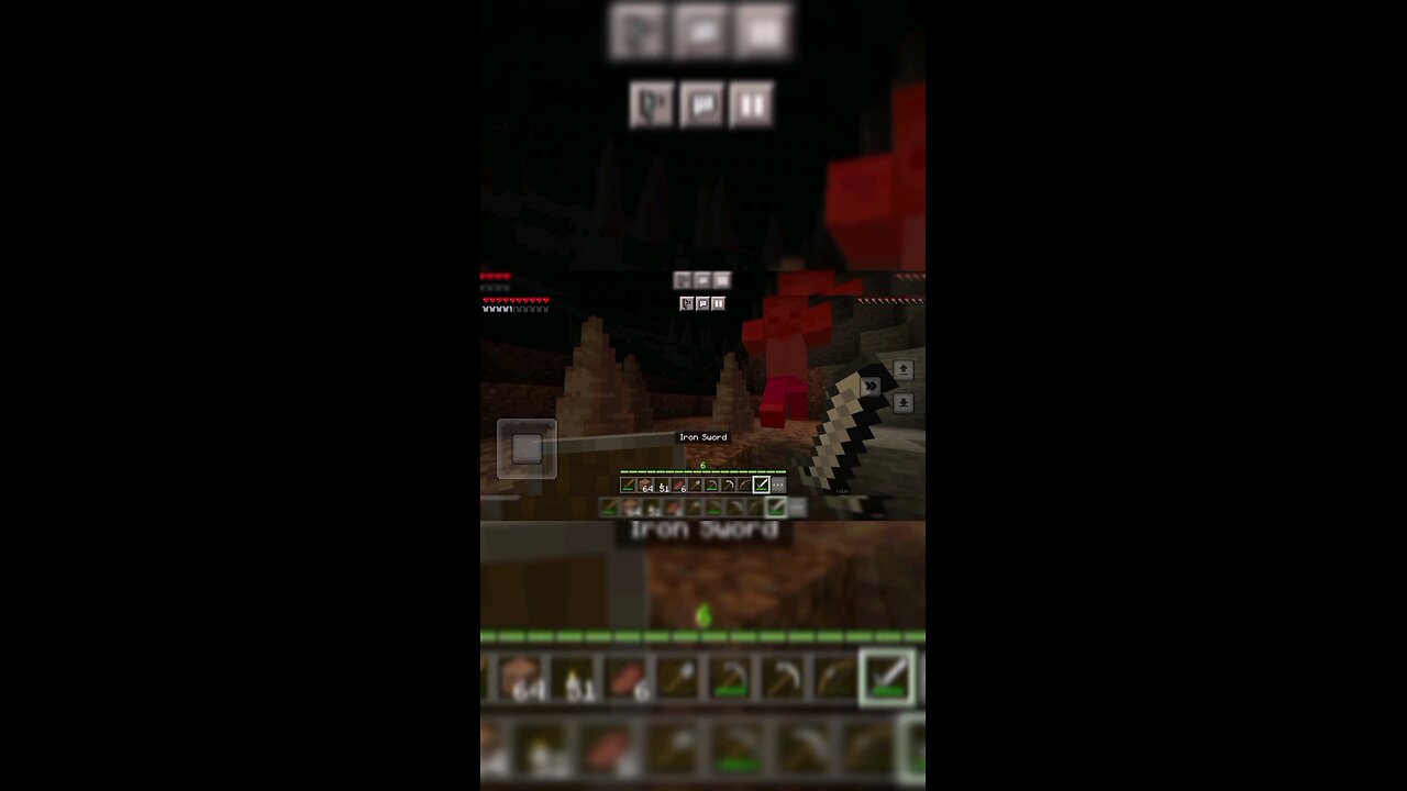 De la nada salio 💀 [Clip Minecraft Bedrock]