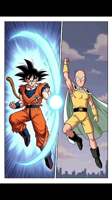 resultados de grok goku vs saitama