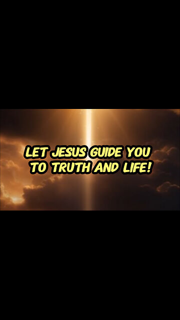Let Jesus guide you to truth and life! #shorts