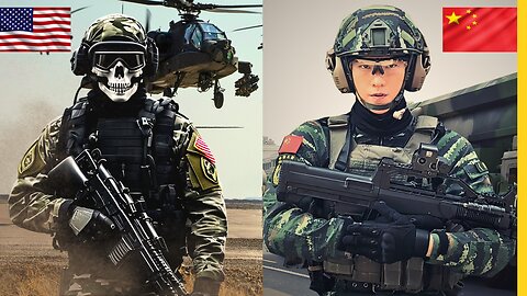 US Armed Forces VS Chinese People's Liberation Army / Comparison of All Equipment