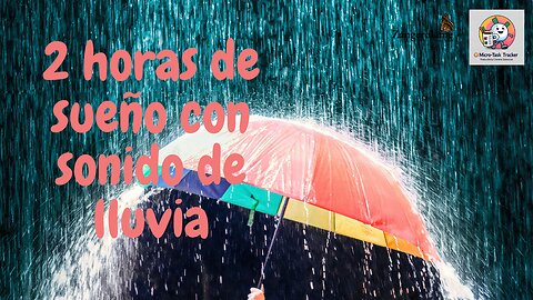 Sonidos de Lluvia para Dormir | Pantalla Oscura | 2 Horas de Relajación Profunda