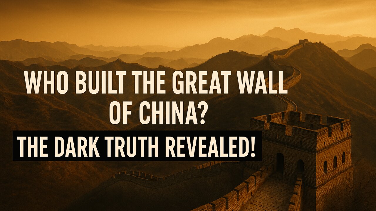 🎬 YouTube Title: Who REALLY Built the Great Wall of China? | The Dark Truth They Never Told You!