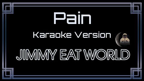 Jimmy Eat World - Pain (CC)