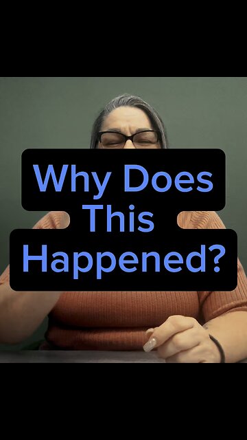 Why Does This Happened? 🥺