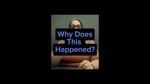 Why Does This Happened? 🥺