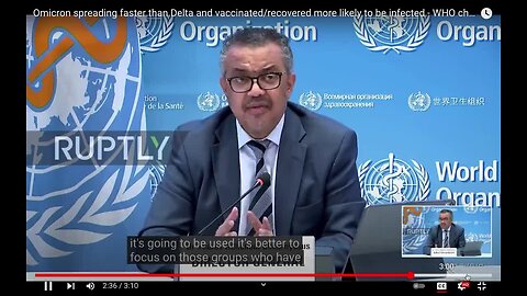 "WHO Director Tedros Reveals Startling Truth About Booster Shots Impact on Children"