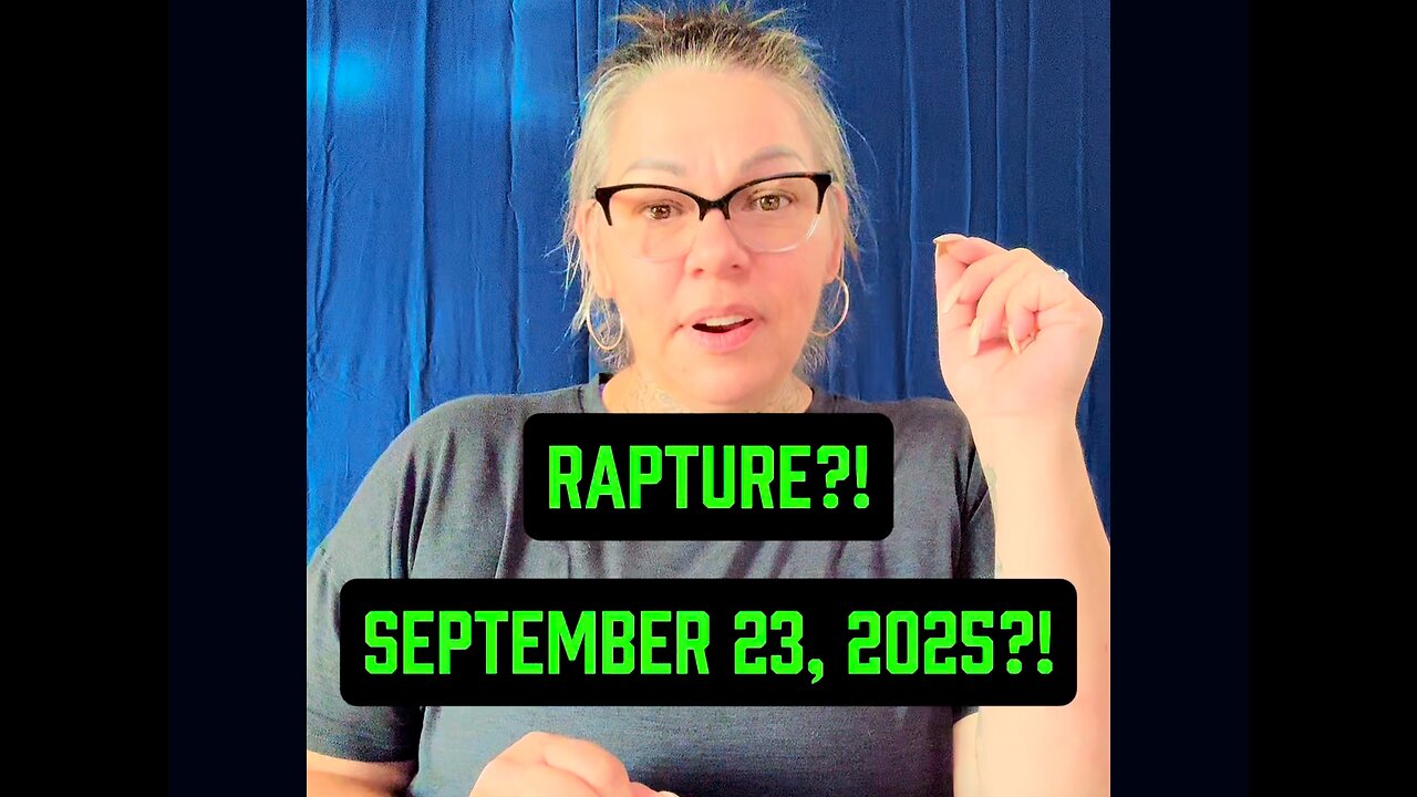 Rapture?! September 23, 2025?! 😱 #ASL #deaf #signlanguage