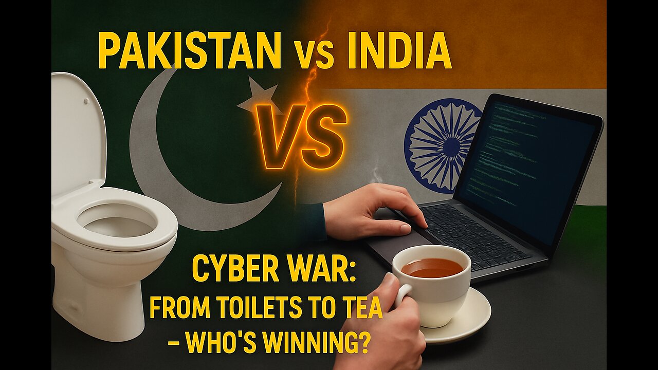 Pakistan vs India Cyber War: From Toilets to Tea & Tech – Who's Winning?