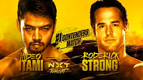 Hideo Itami vs Roderick Strong - #1 Contenders Match (Full Match)