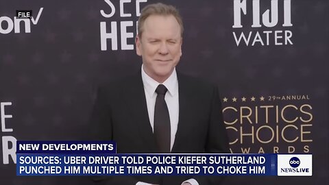 New details about actor Kiefer Sutherland’s arrest