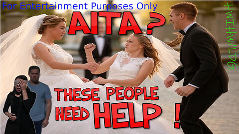 AITA? These People Need Help! Sibling Rival Wedding Plans & Blind Trust Exercises Gone Wrong