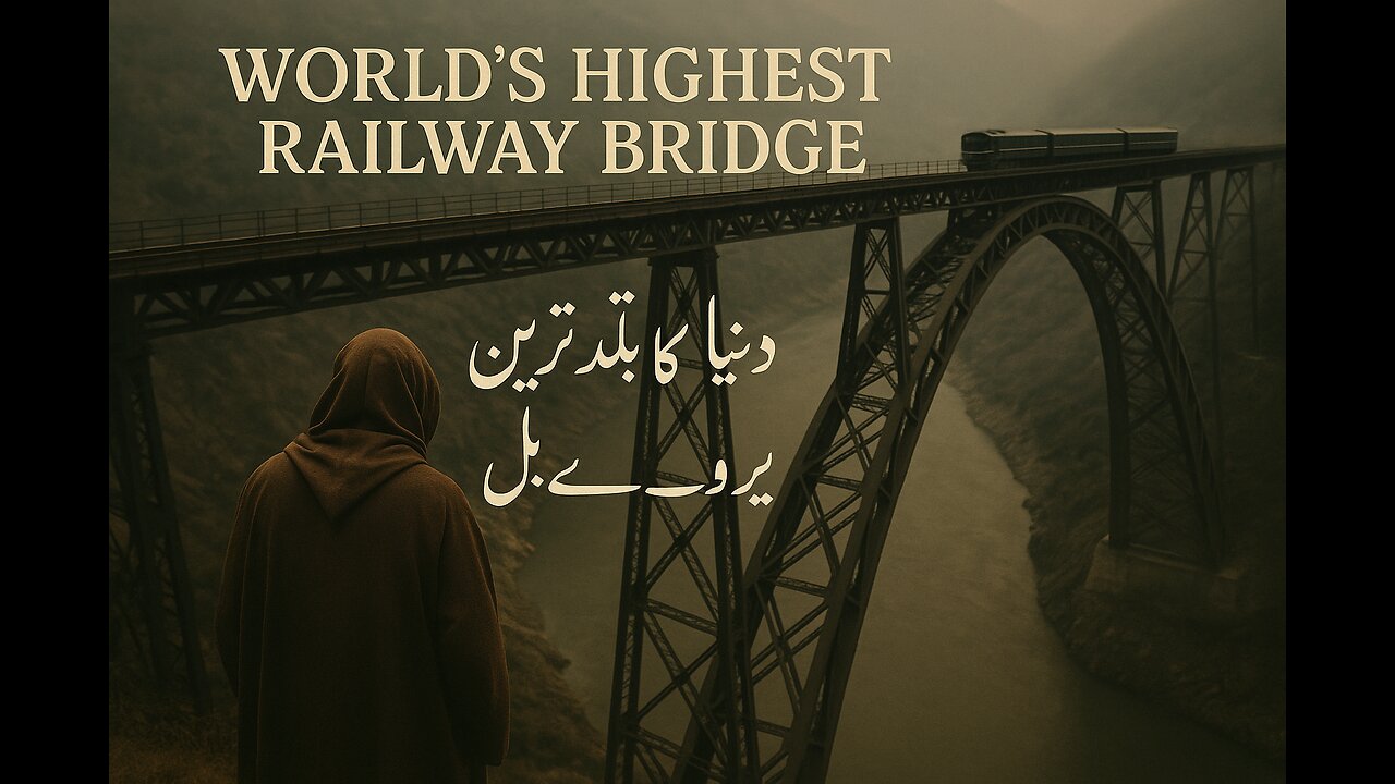 Duniya ka sabse uncha railway bridge!!