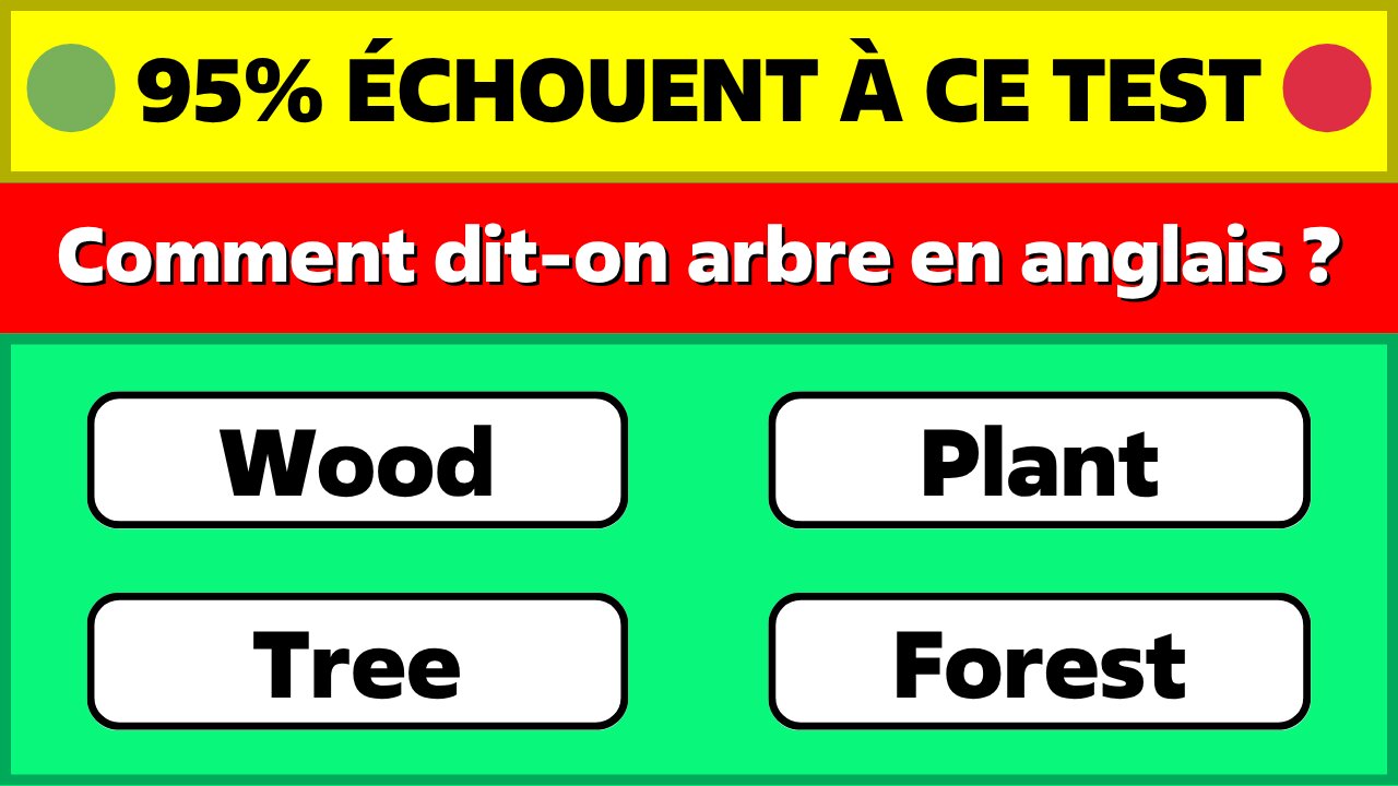 Testez votre anglais avec ce quiz 🇬🇧 🇺🇸