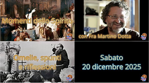 Momenti dello Spirito - Sabato 20 dicembre 2025