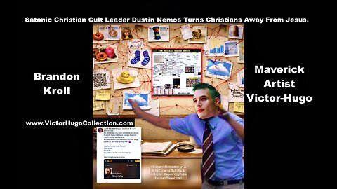 The Death of Christianity And Rise Of Satanic Christians Dustin Nemos Cult Brandon Kroll Victor Hugo