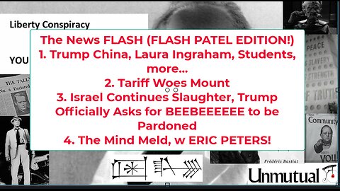 Liberty Conspiracy LIVE 11-12-25 Chinese Students? Kash Grab, Genocide, ERIC PETERS