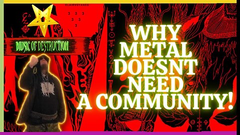 ⚒Lone Wolves of Metal: Why the Genre Shines without a Community⚒