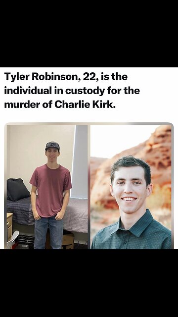 Video of Tyler Robinson, suspected Charlie Kirk shooter, reading his scholarship acceptance letter.