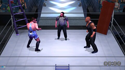 Rob Van dam vs The Rock |TLC |π🪜🪑 SmackDown Here Comes the Pain |#💪 Rvd👎 # Frog Splash# Codman