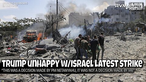 E2153: Trump Regrets Israel Strike on Hamas Leaders in Doha 9/10