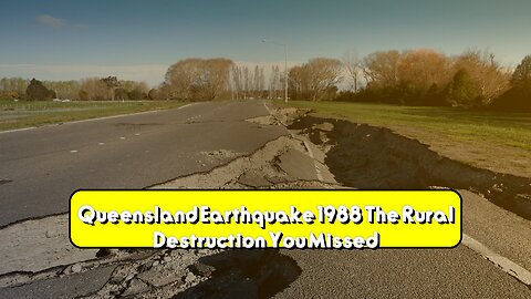Queensland Earthquake 1988: The Rural Destruction You Missed #Australia #Earthquake #History