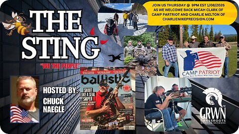 The Sting Podcast w/ Micah Clark of Camp Patriot and Charlie Melton of CharlieMikePrecision