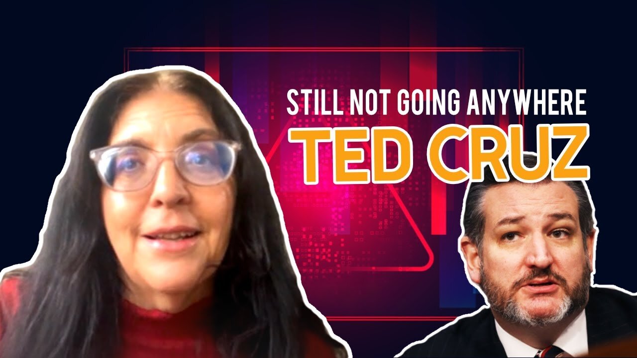 Still not going anywhere Ted Cruz!
