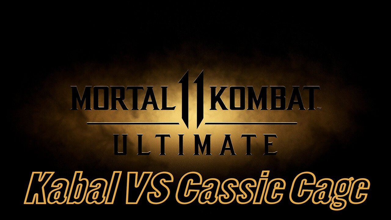 Mortal Kombat 11 (Ultimate) Kabal VS Cassie Cage