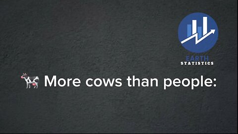 More cows than people...
