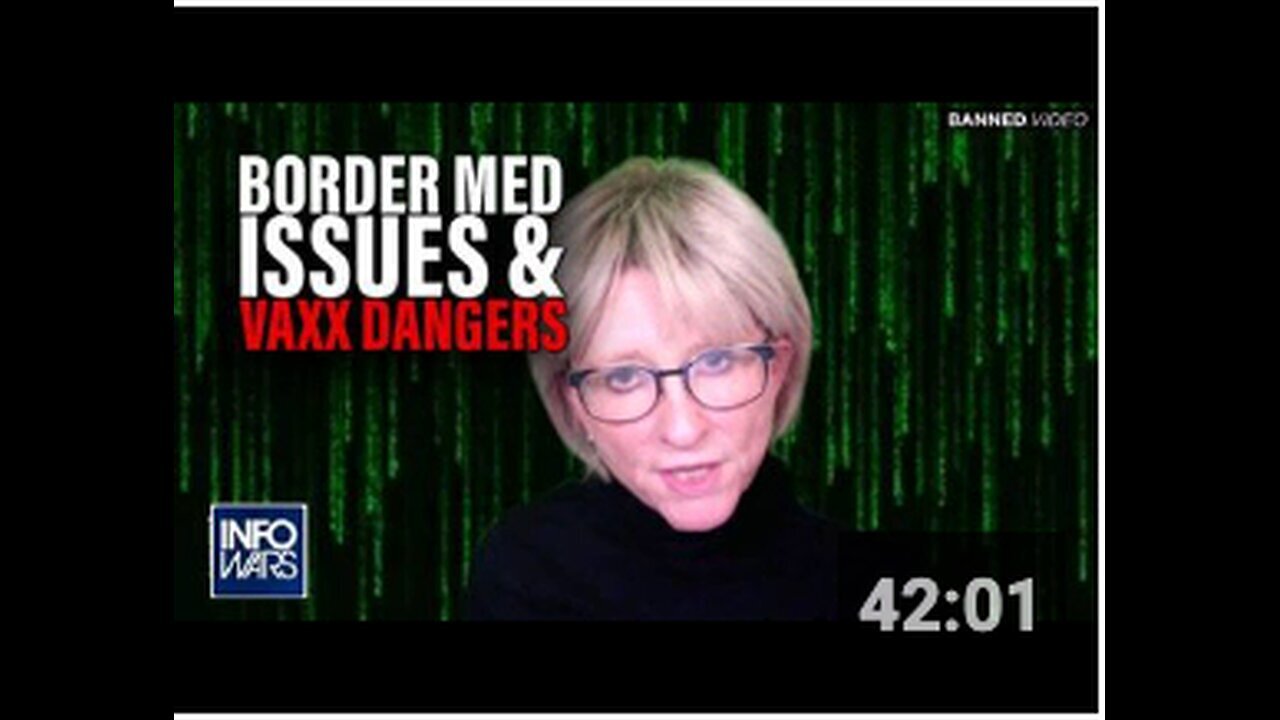 "Dr. Lee Merritt Explains Vaccine Risks and Health Issues at the Border"