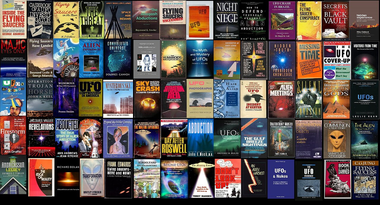 TOP FIFTY UFO BOOKS