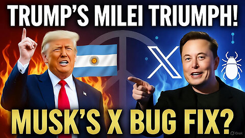 Trump Hails Milei Win, Musk Fixes X Bug | October 27, 2025 | Day 280 of 1260