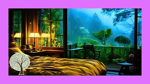 Insomnia Relief | Sleep Music with Rain Sounds 💧 Relaxing Music