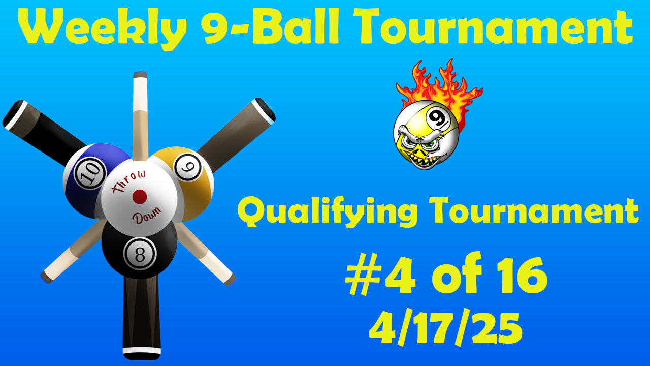 DBM Weekly 9-Ball Tournament