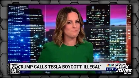 MSNBC Host Says Mass Violence Against Tesla Owners/Dealerships IS NOT Domestic Terrorism