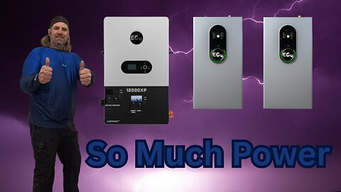 EG4 12000XP & Indoor Wallmount Battery Bundle Unboxing (12XP Part 1)