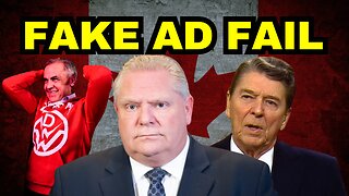 Ford's Fake Reagan Ad BACKFIRES, US CANADA Negotiations Terminated