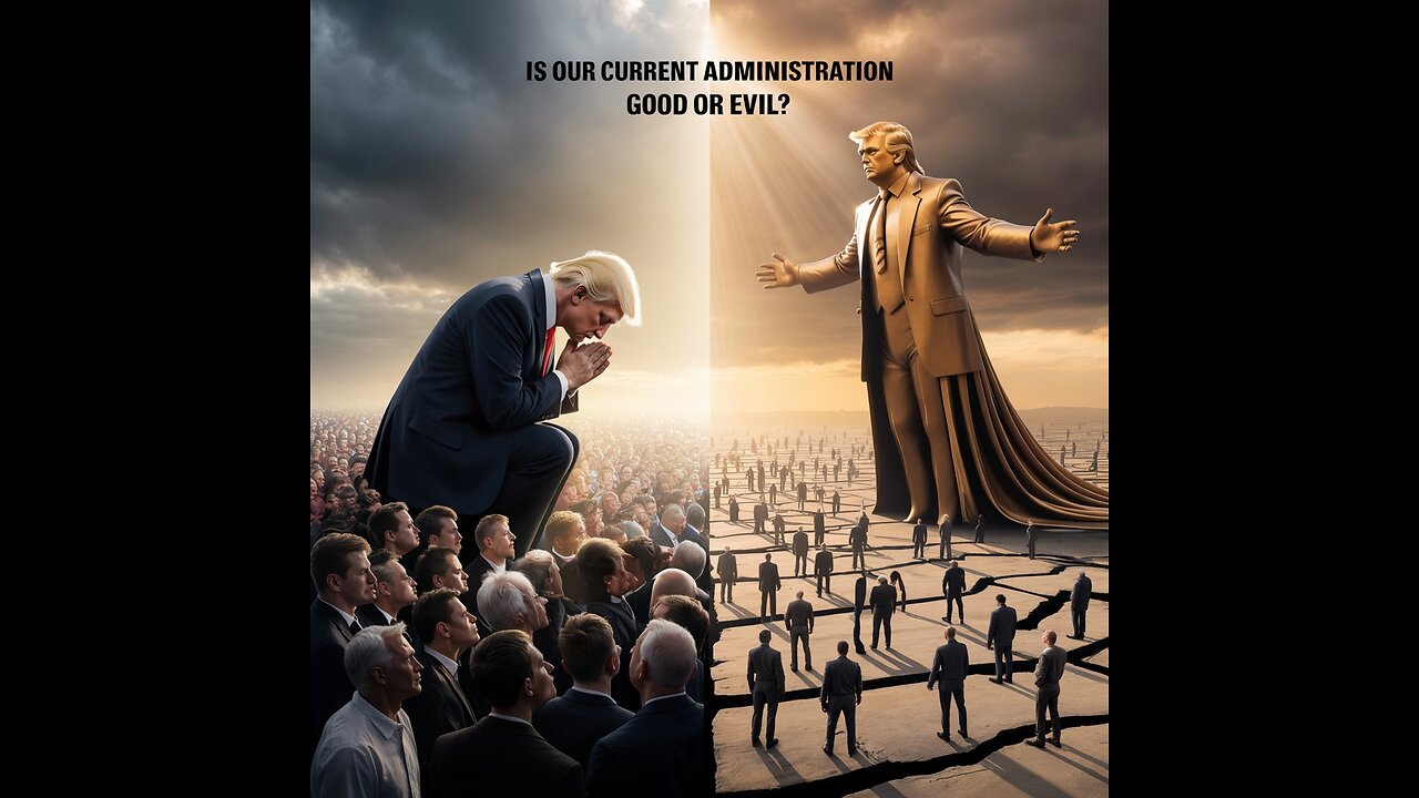 Is Our current administration (World Leaders) GOOD or EVIL?