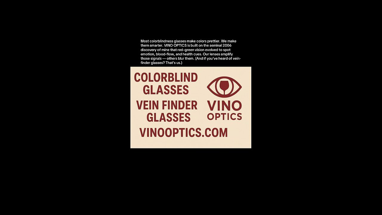 Real. Colorblindness. Glasses