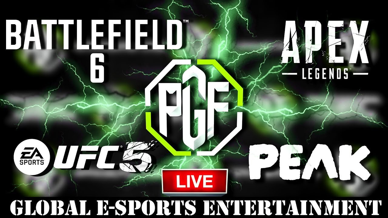 🔴 LIVE - FRIDAY NIGHT FIGHTS - THE PGF BF6, APEX, UFC 5, AND PEAK