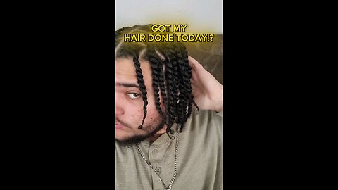 my hair got done