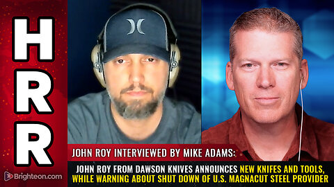 John Roy from Dawson Knives announces new knifes and tools, while warning about...