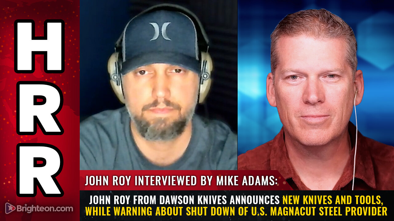 John Roy from Dawson Knives announces new knives and tools, while warning about...