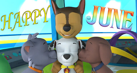 Happy June! PAW Patrol fan animation