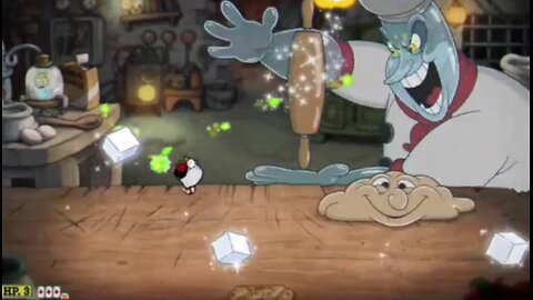 "Cuphead vs Chef Saltbaker | Final Boss Fight 🍰🔥"