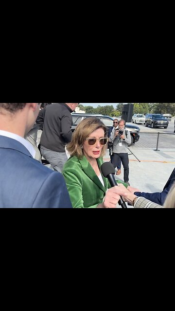 Nancy Pelosi DID NOT Like THIS Question...