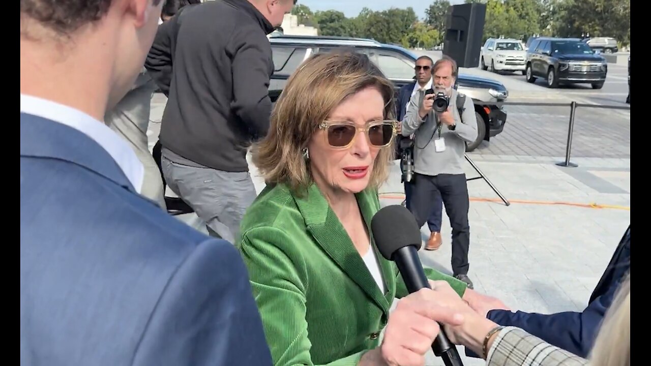Nancy Pelosi DID NOT Like THIS Question...