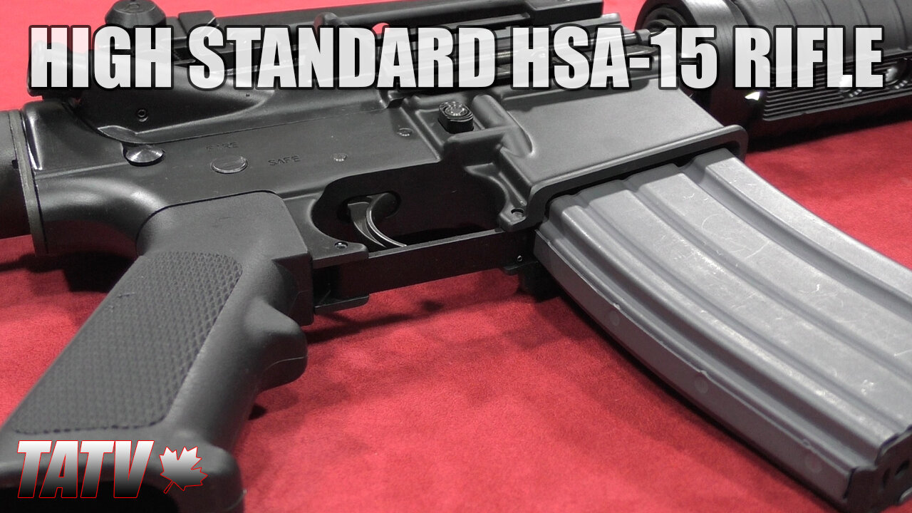 High Standard HSA-15 Rifle