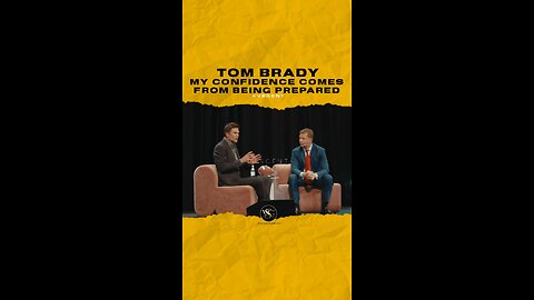 @tombrady My confidence comes from being prepared
