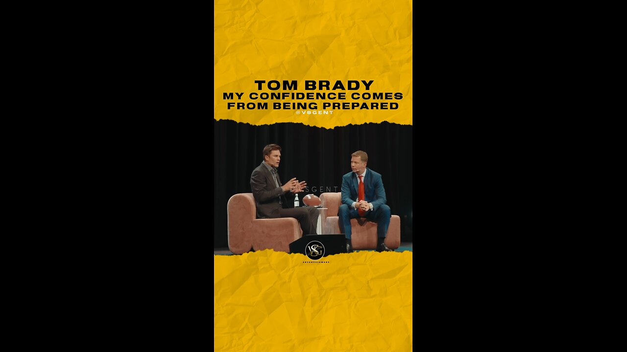 @tombrady My confidence comes from being prepared